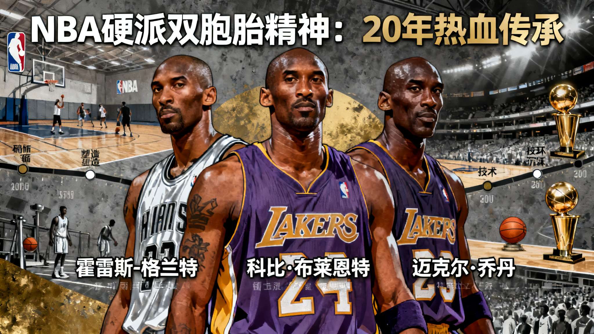 霍雷斯-格兰特谈科比与乔丹：两人相似程度如同＼＂双胞胎＼＂分析